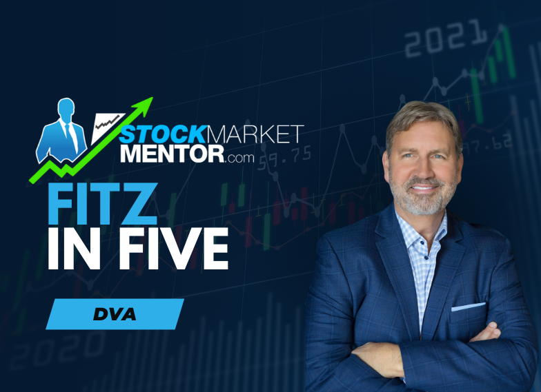 Taking a walk down price and volume action to get to a buy point on DaVita ($DVA)