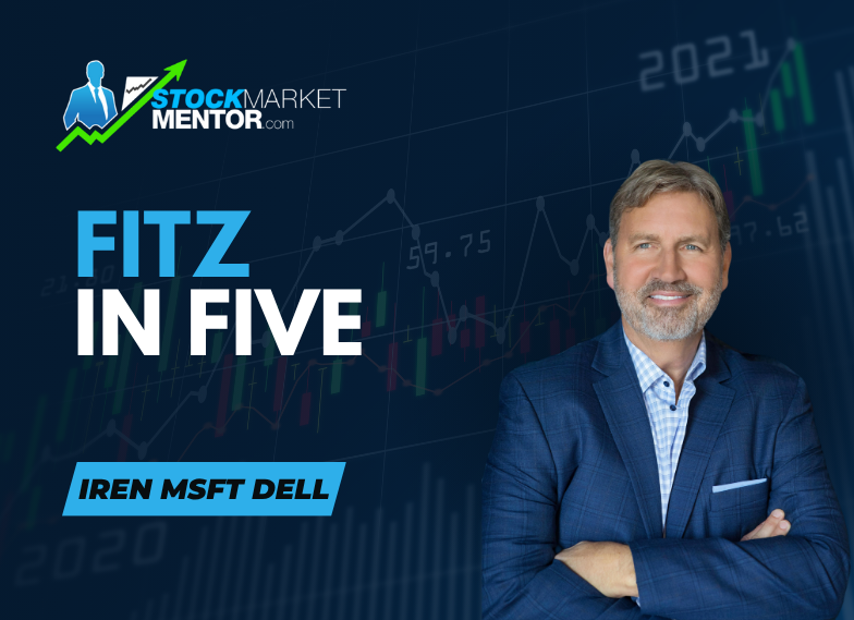 Here’s your trade on IREN ($IREN).  The company is doing a deal with $MSFT and $DELL, which is really swell.